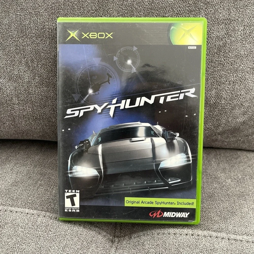 SpyHunter (Microsoft Xbox, 2002) - TESTED COMPLETE WITH MANUAL